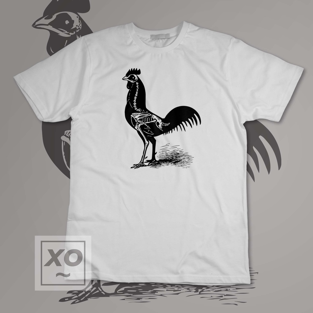 Kaos Petarung Ayam Laga Fighter Cock Bukan Penjudi Baju Komunitas Ayam Bangkok - 7373