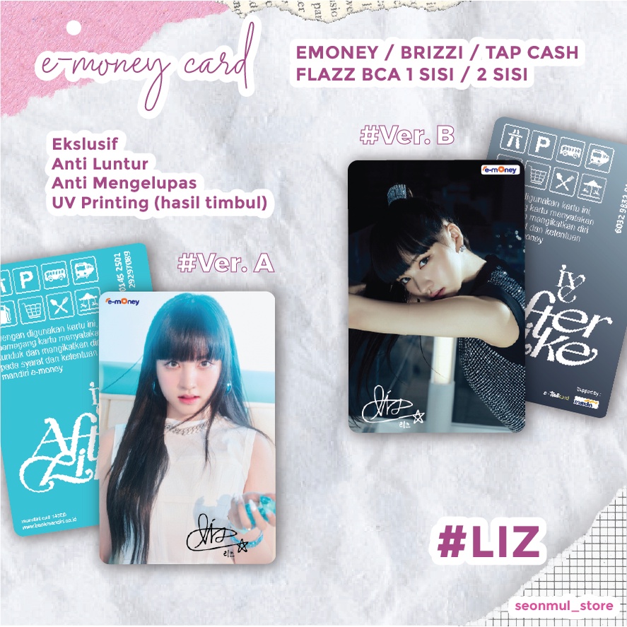 TERMURAH!!! EMONEY BRIZZI FLAZZ TAPCASH IVE AFTER LIKE / I'VE AFTER LIKE