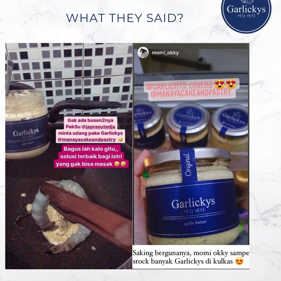 

Promo GARLICKYS Premium Garlic & Herbs Butter Varian Original | Termurah | Terbaik | Original