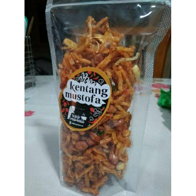 

(Bayar di Tempat)Kentang Mustofa mix Kacang