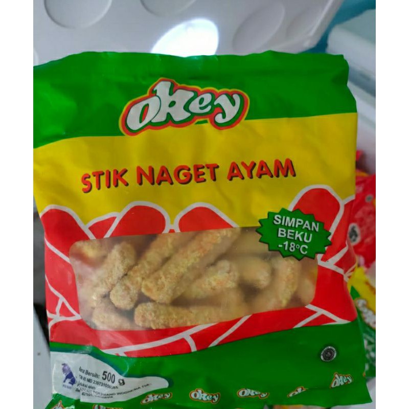 

Okey Stik Nugget Ayam Termurah / Okey Stik Naget Ayam / Okey Stick Nugget Ayam