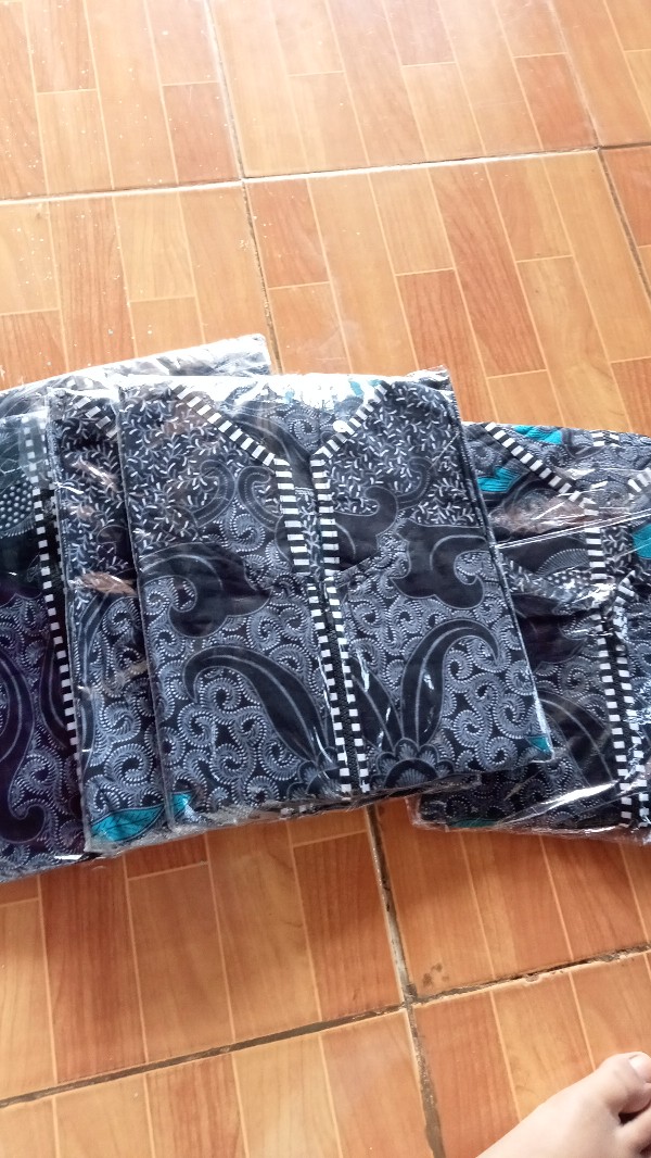 Tunik Batik Zipper Terbaru | Tunik Kekinian