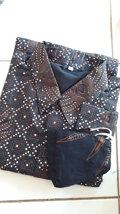 Kemeja Batik Pria Solo Lengan Panjang Full Furing Premium Modern Atasan Cowok Cakar Devdan Rajasakti