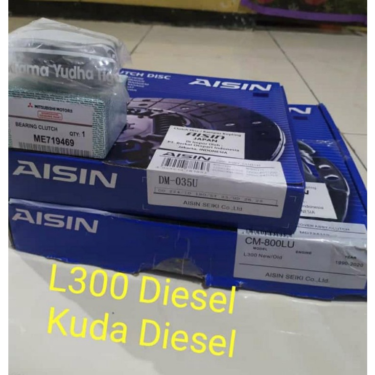 Kampas Kopling Set L300 Diesel solar original Aisin