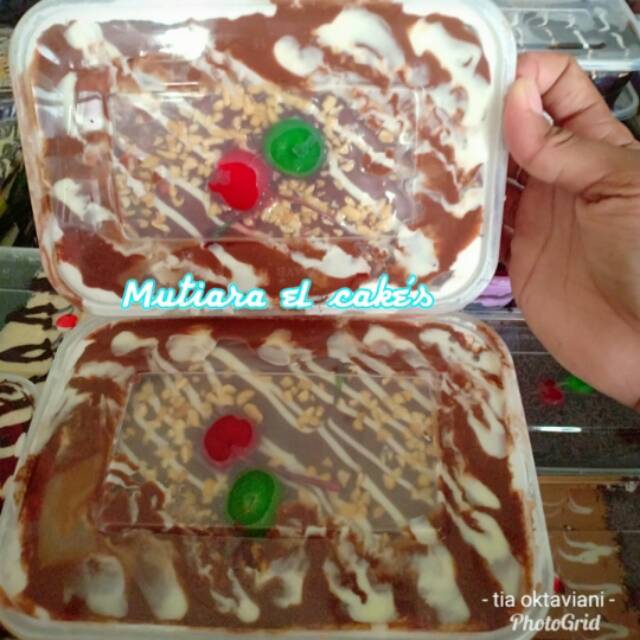 

Daouble kacang coklat