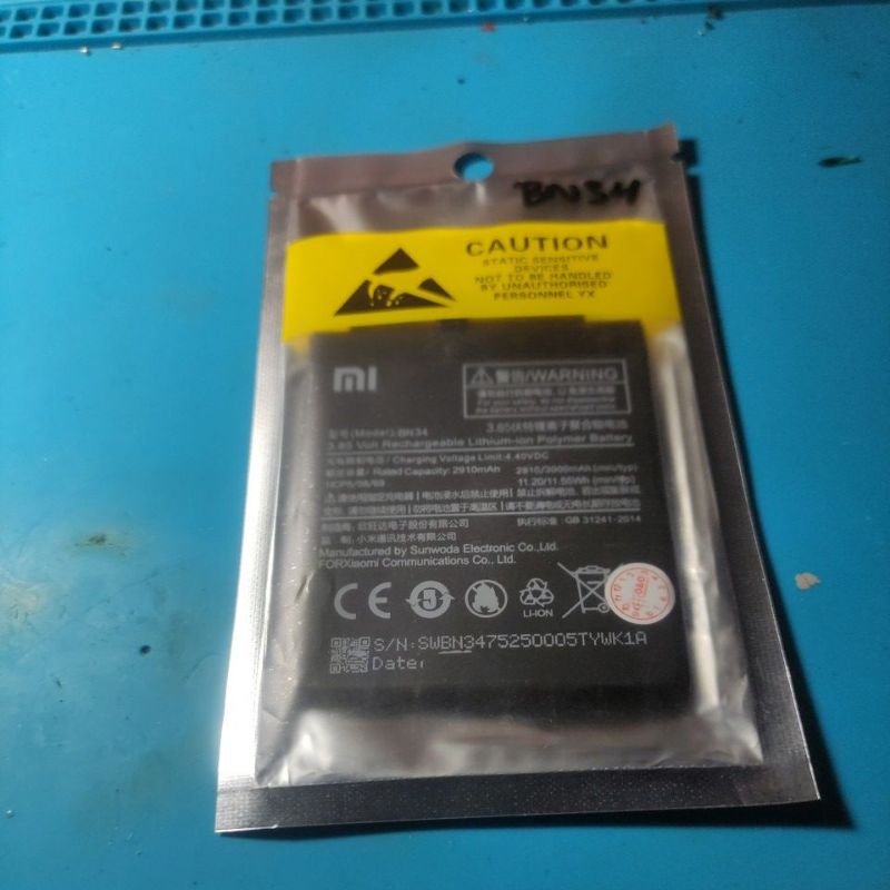 baterai bn34 redmi 5a