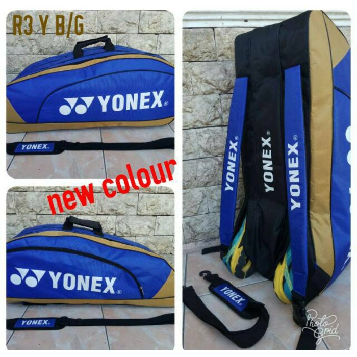 Dijual Tas raket badminton yonex r3 new Limited