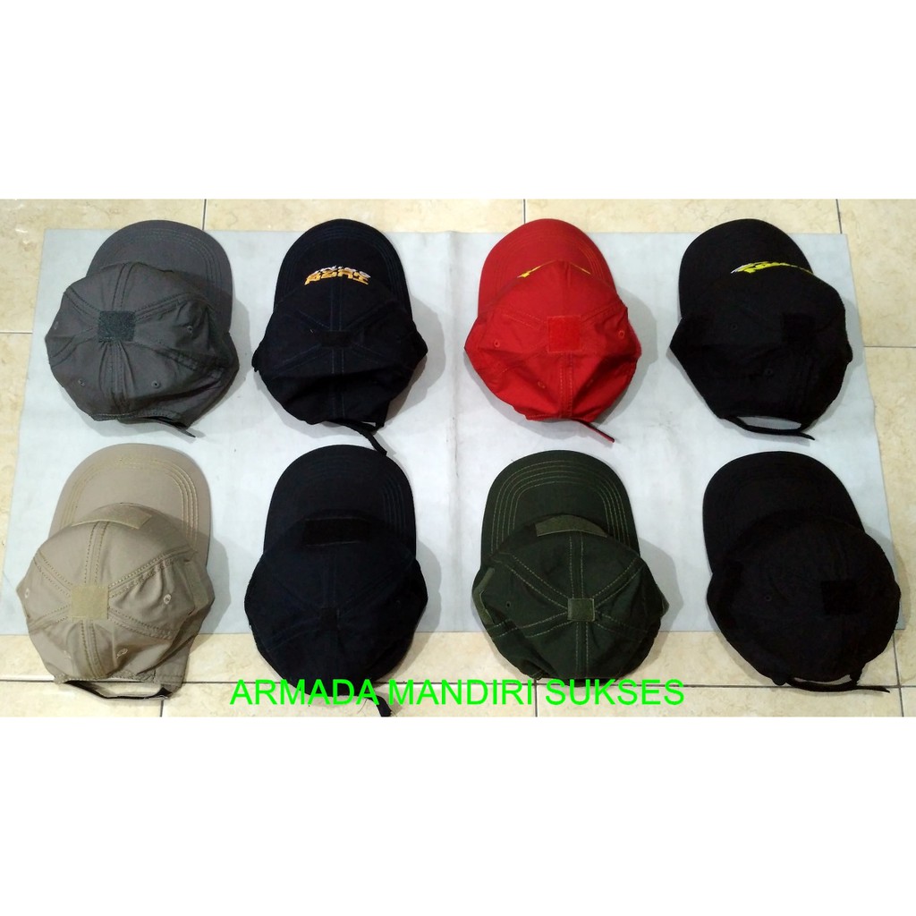 Topi Tactical Digital Warna Polos - Topi Kanvas Tactical