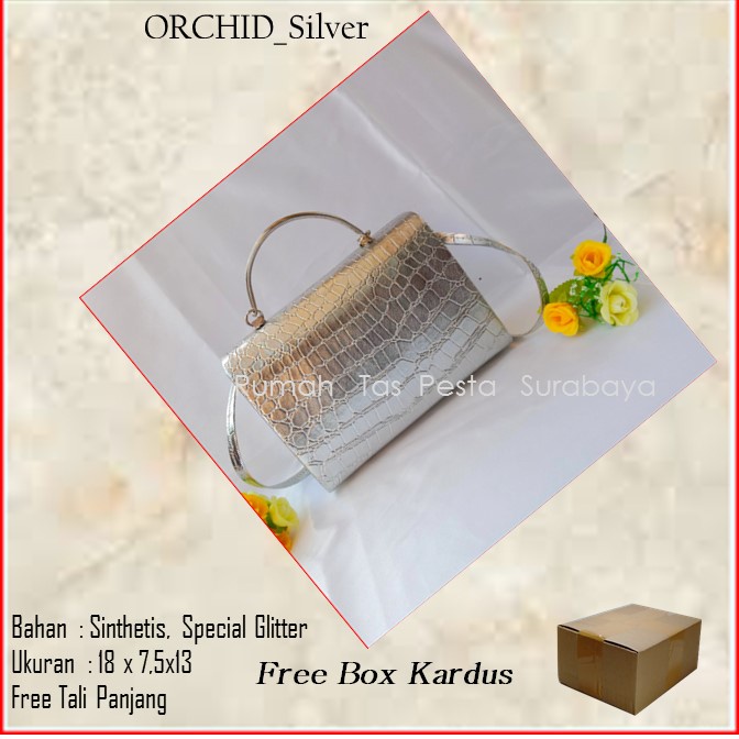 Tas Selempang,Tas Termurah,Tas Bagus,ORCHID_Silver