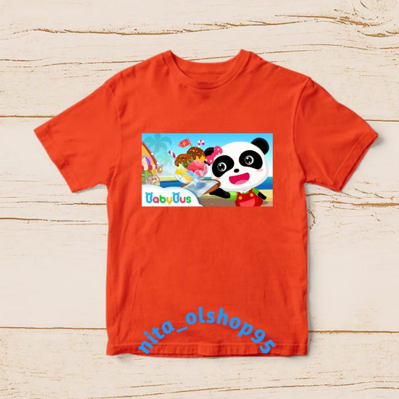 baju anak karakter / baju babybus permainan emulator