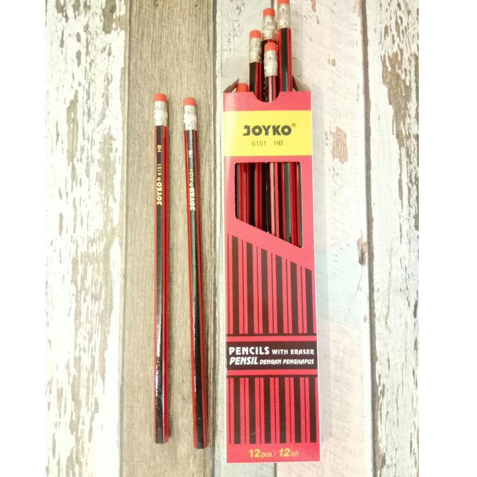 

(F3P8) Pensil HB 6151 Joyko (12pcs) //Diskon@now