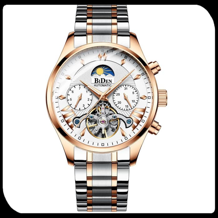 Jam Tangan Biden Original YN8509 PutihRose