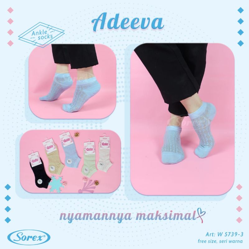 Sorex Ladies Socks W 5739 kaos kaki wanita