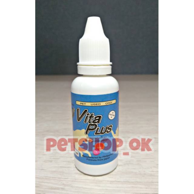 VITA PLUS 30ML VITAMIN TETES UNTUK HEWAN