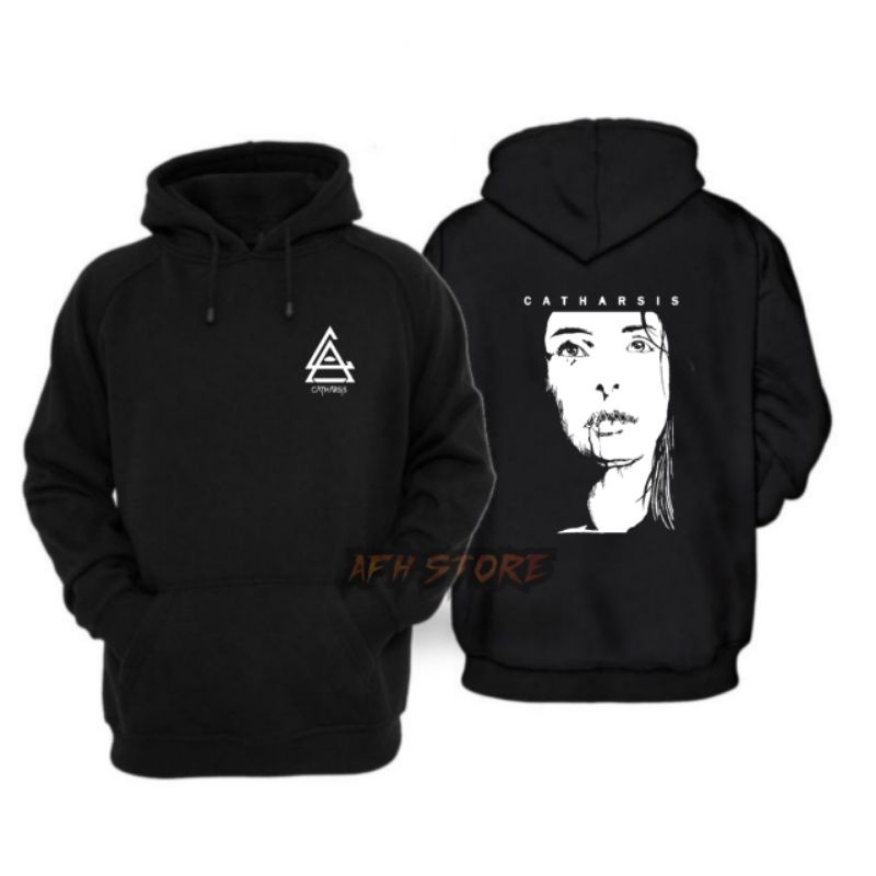 JAKET HOODIE CATHARSIS STUTTERING LOGO EMPIRE CHAPTER PREMIUM