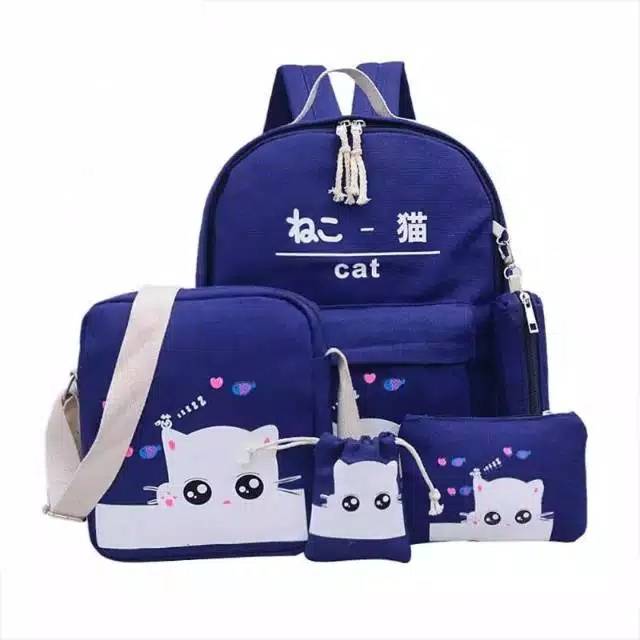 WHITE CAT - Tas Ransel Sekolah