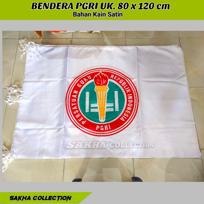 

BENDERA PGRI UK. 80 x 120 SATIN MURAH