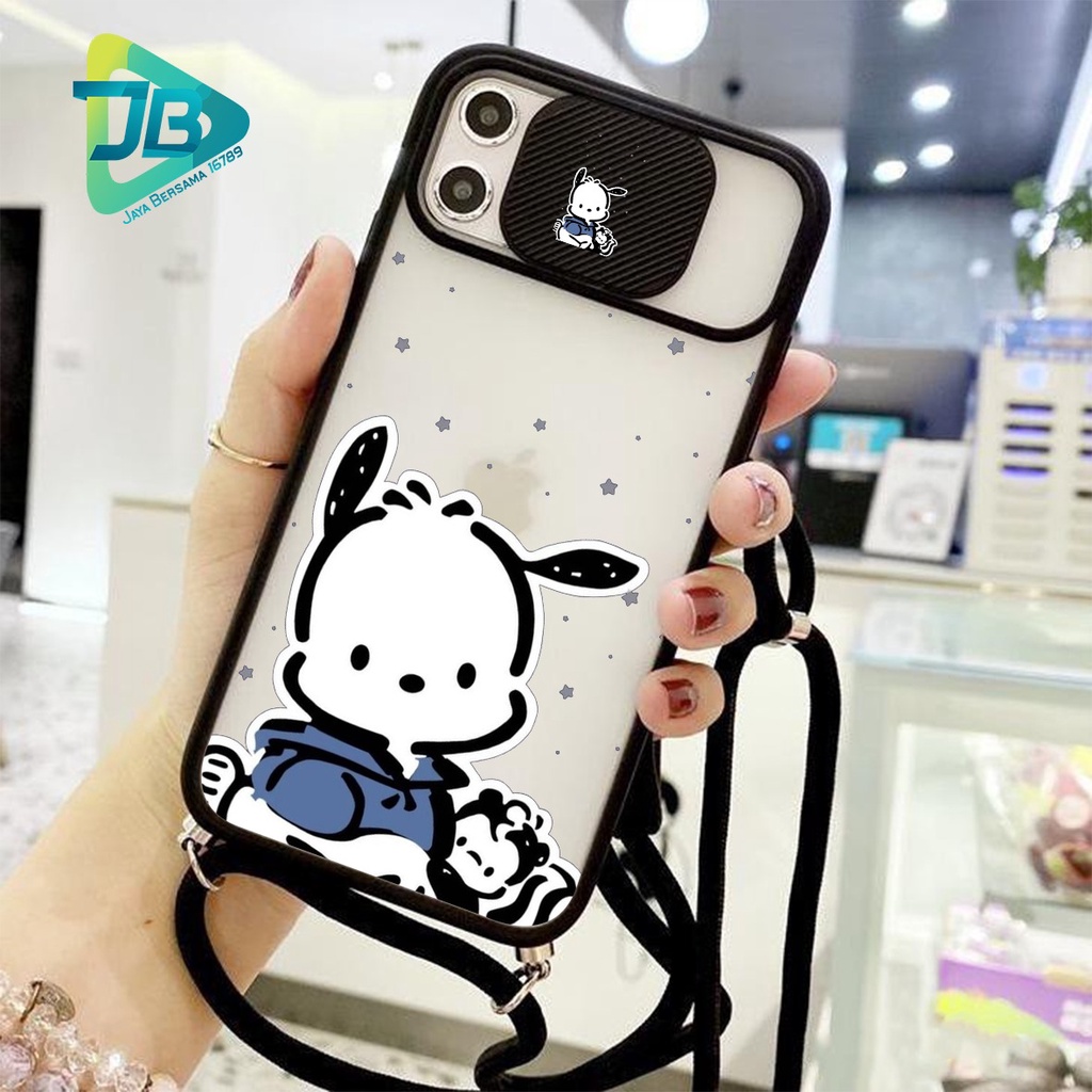 SOFTCASE SLINGCASE SLIDE PELINDUNG KAMERA POCHECO SAMSUNG OPPO VIVO REALME IPHONE XIAOMI ALL TYPE JB5163