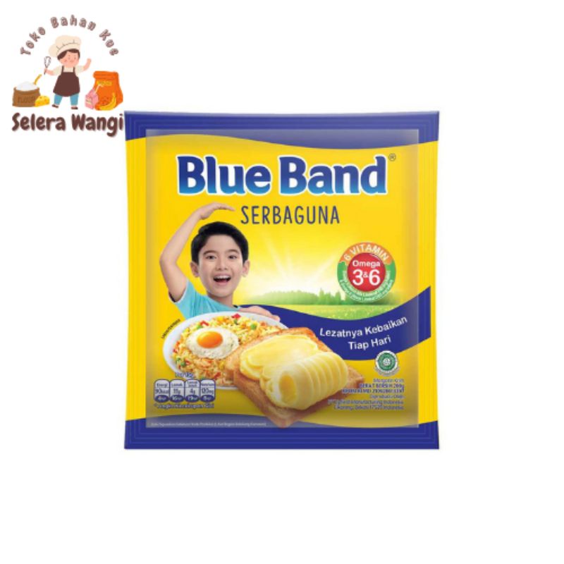 

MENTEGA BLUE BAND MARGARINE SERBAGUNA 200 Gr
