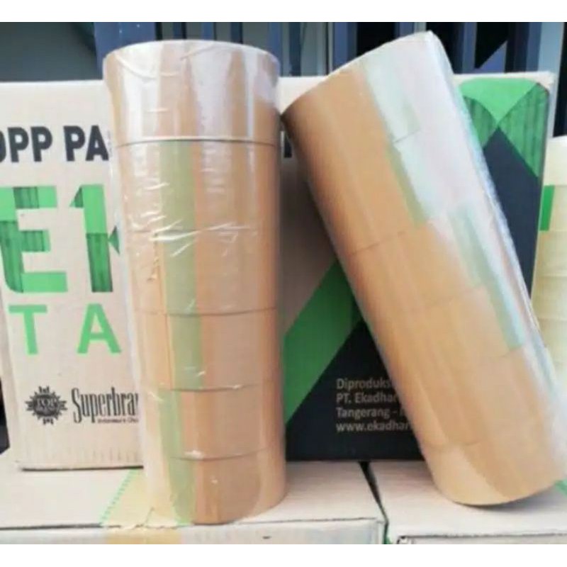 

Lakban COKLAT Eka Tape murah
