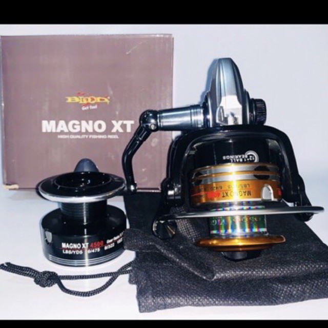 Reel | Spinning BLOOD MAGNO XT 2000 | POWER HANDLE | 12+1BB