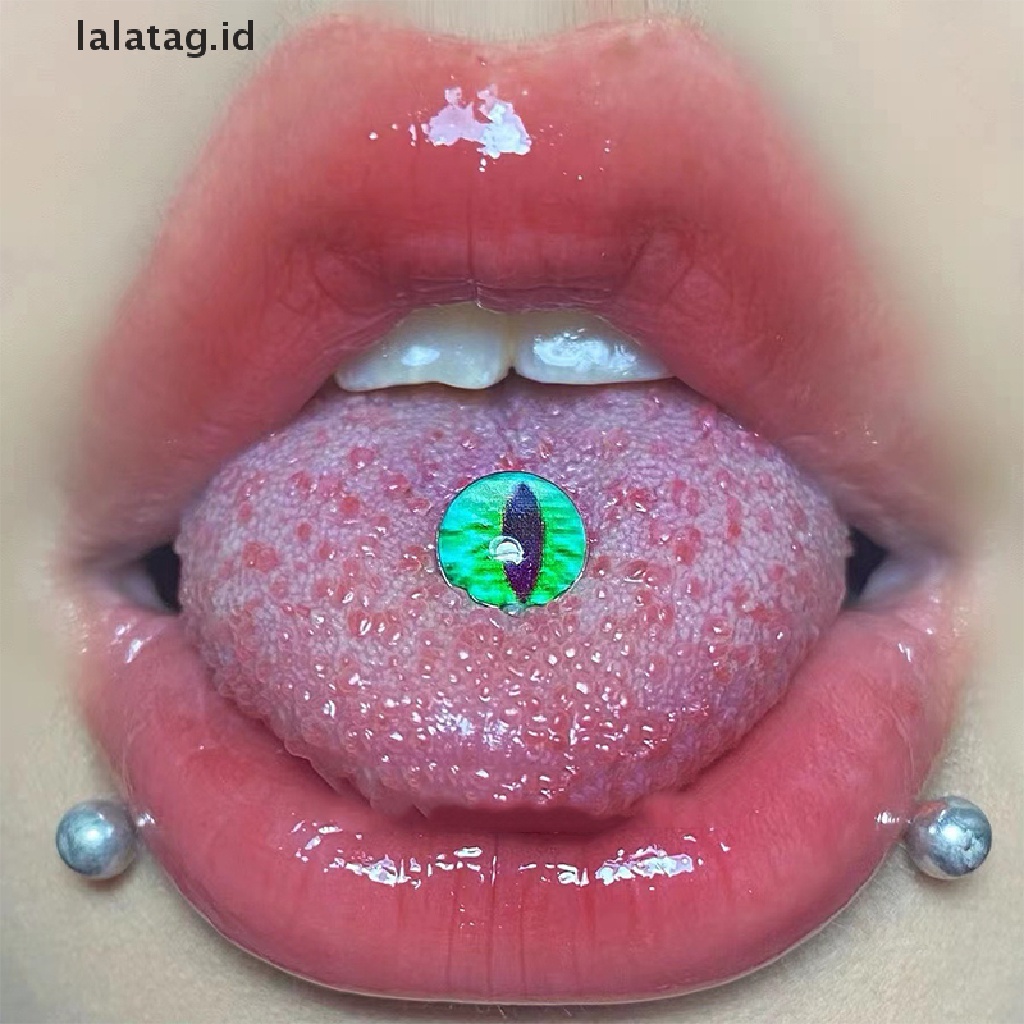 [lalatag] Titanium Steel Colorful Tongue Nails Piercing Body Studs Piercing Body Jewelry [ID]