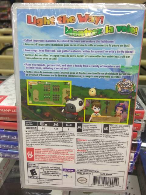 SWITCH HARVEST MOON SPECIAL EDITION LIGHT OF HOPE