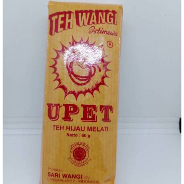 

Teh "UPET" Cirebon Kemasan Coklat Berat - 60 Gram Oleh- Oleh Khas Cirebon