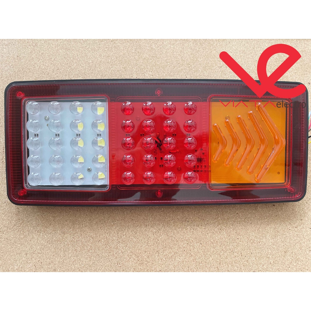 1 SET STOP LAMP 24V (1SET KIRI &amp; KANAN) MODEL KRISTAL UNTUK ANEKA TRUK LAMPU BELAKANG TRUK