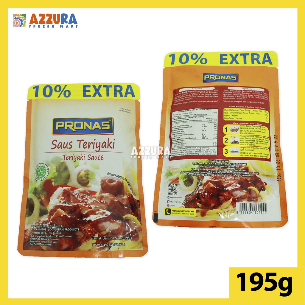 

Pronas Saus Teriyaki Sauce 195g