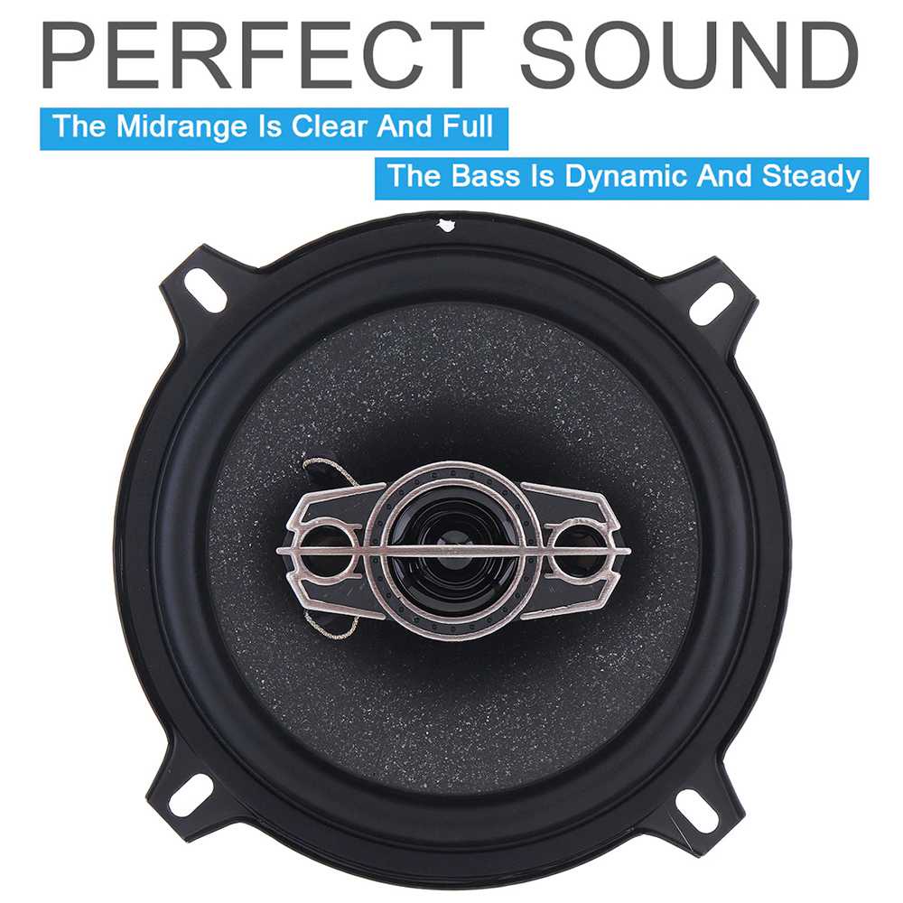 Yiyelang Speaker Mobil HiFi 4 Way 5 Inch 400W 2 PCS - YL-1398B