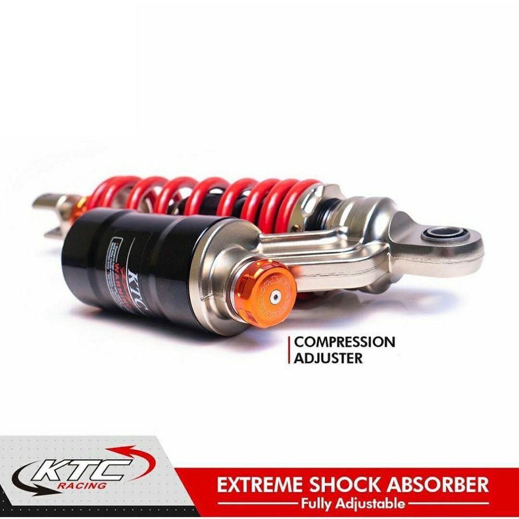 Shockbreaker Model KTC EXTREME Tabung matic Stelan klick rebound 310mm 330mm Shock Tabung Atas mio beat vario scoopy xeon mio m3 vario 125 vario led 150 beat street beat fi spin spacy x-rider soul gt Tabung Bawah