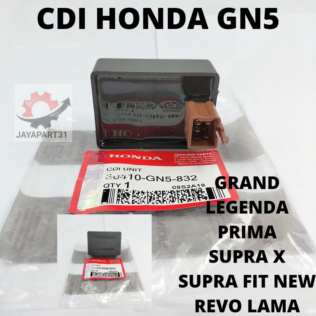 CDI UNIT HONDA GRAND LEGENDA PRIMA SUPRA SUPRA FIT NEW ORIGINAL ASLI AHM