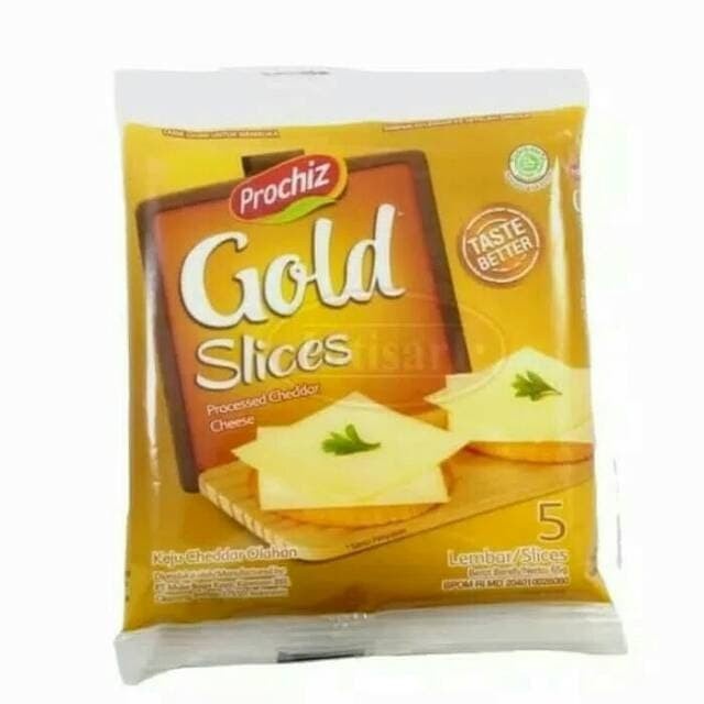 

Keju Slice Prochiz Gold Isi 5 DAPAT 4 Pack