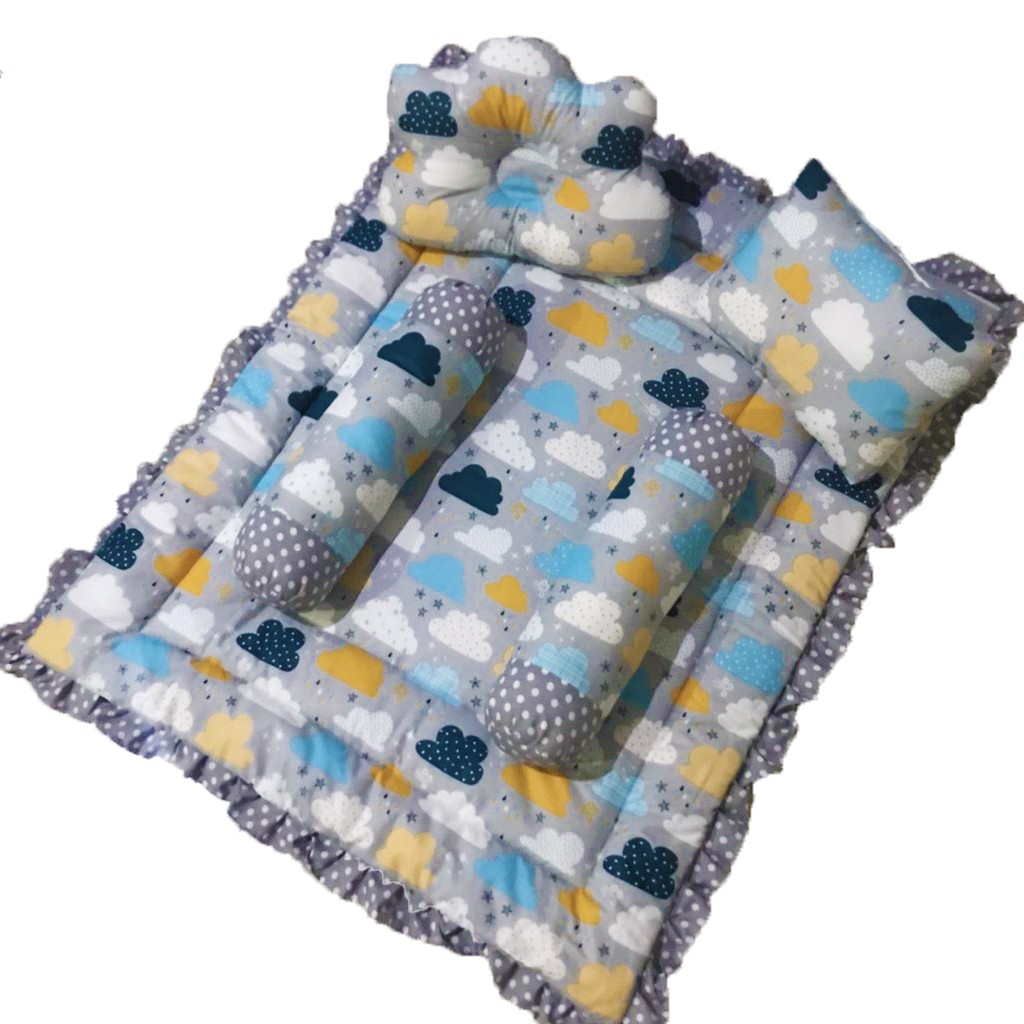 Bed cover Bayi Bantal &amp; Guling Selimut Bayi Tempat tidur Multifungsi