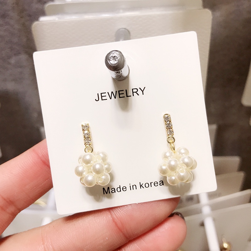 Korea Selatan Dongdaemun manis keanggunan XIAOXIANGFENG mutiara anting-anting gadis personalized ant