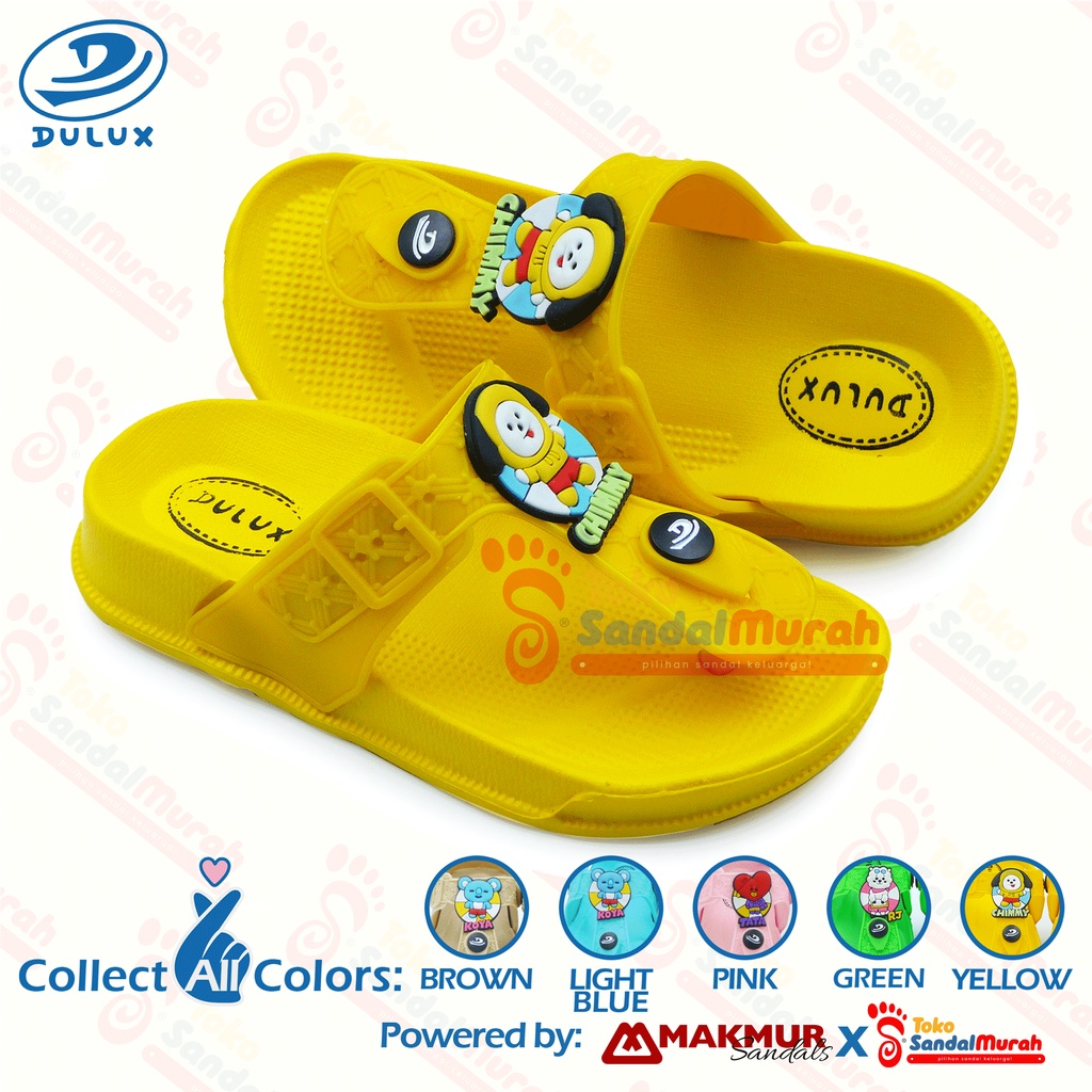 Toko Sandal Murah - Sandal Jepit Anak BT21 Model Terbaru / Sandal Jepit Anak Perempuan Motif Lucu / Sandal Berkualitas Nyaman Anti Air / Sandal Abak Perempuan Warna Warni Ukuran 24 - 29 [TK Sendal Murah LDS 02 A M 399]