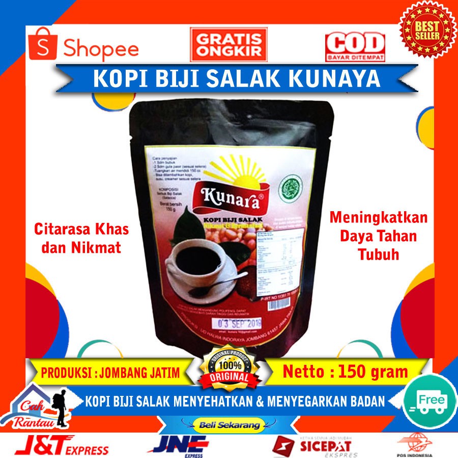 

Kopi Biji Salak Alami Asli Original Citarasa Sejati Kopi Sehat Segar Sepanjang Hari Penikmat Kopi