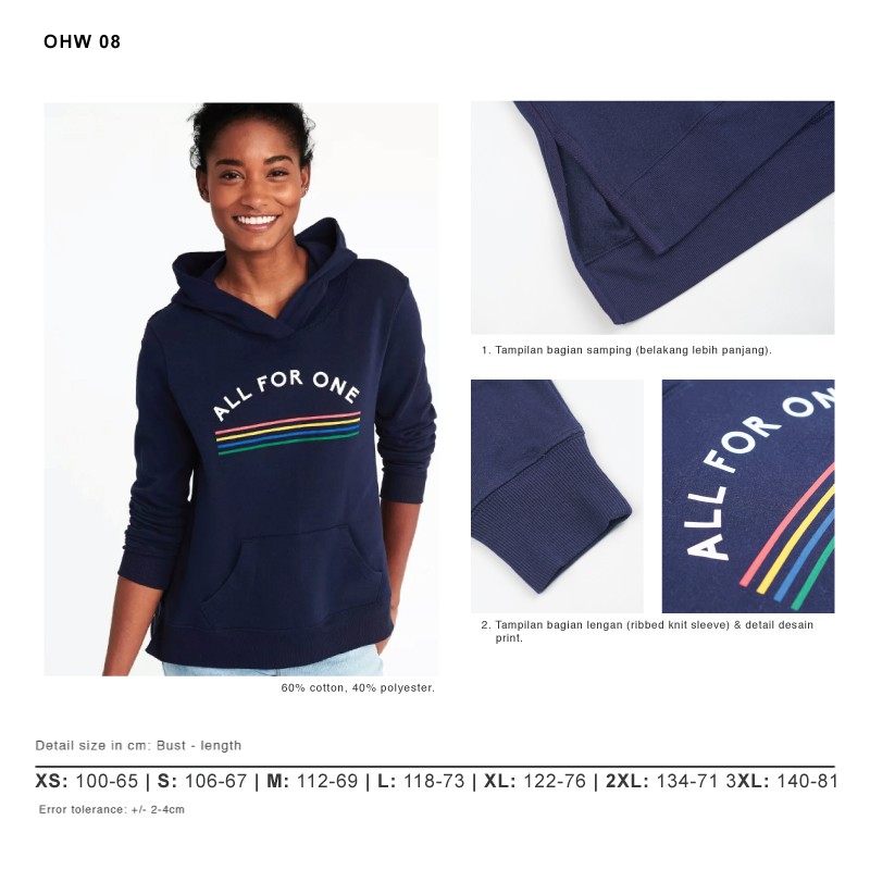 Old Navy Hoodie Wanita - Relaxed Pullover Hoodie 05-12-4