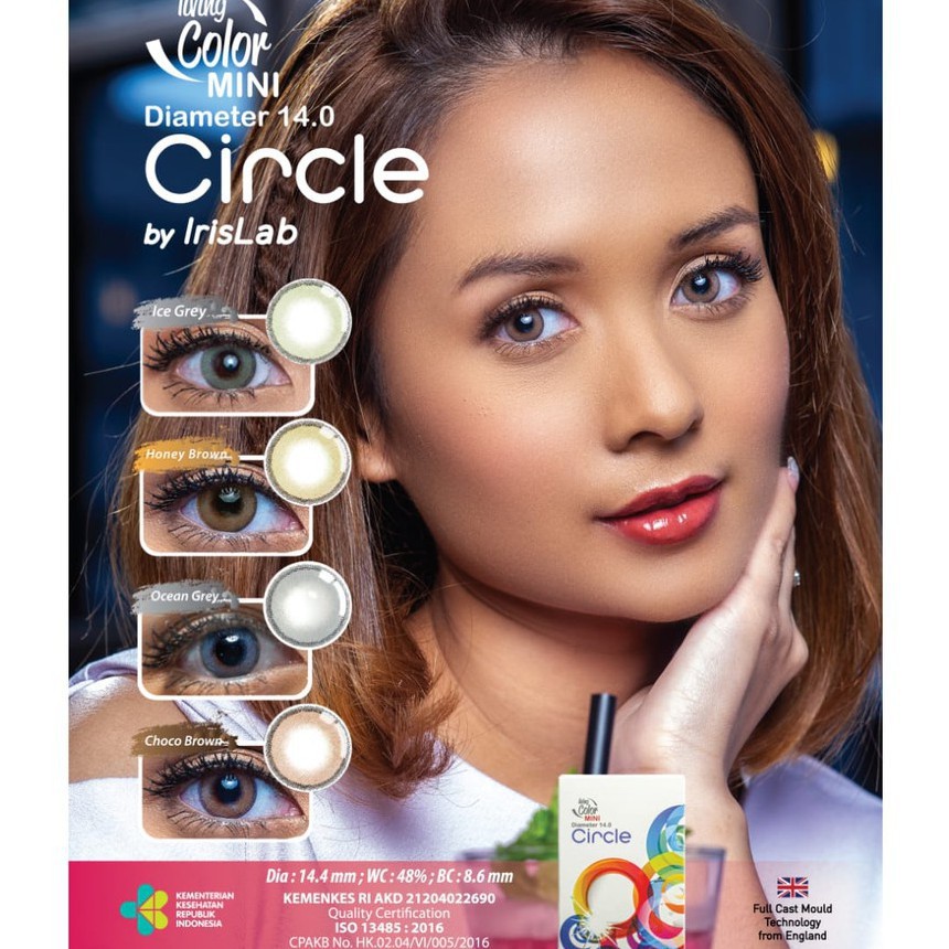 ❤ RATU ❤ Softlens Living Color Mini Circle Normal | Soflens Dia 14mm