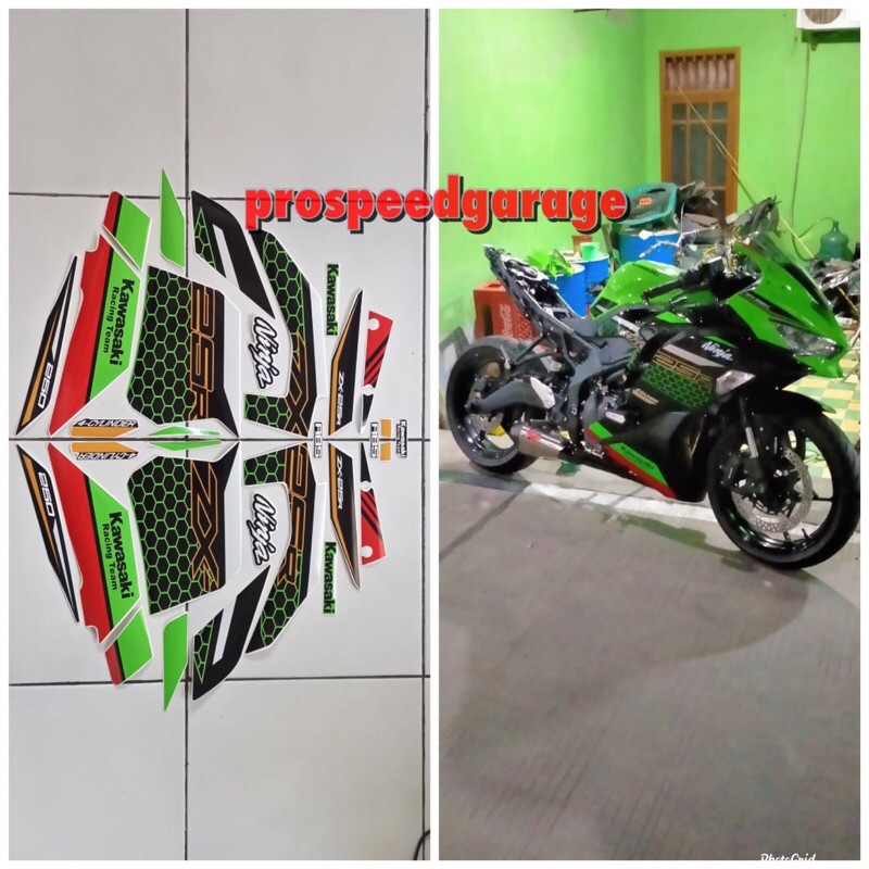 striping ninja zx25r kawasaki ninja zx25r