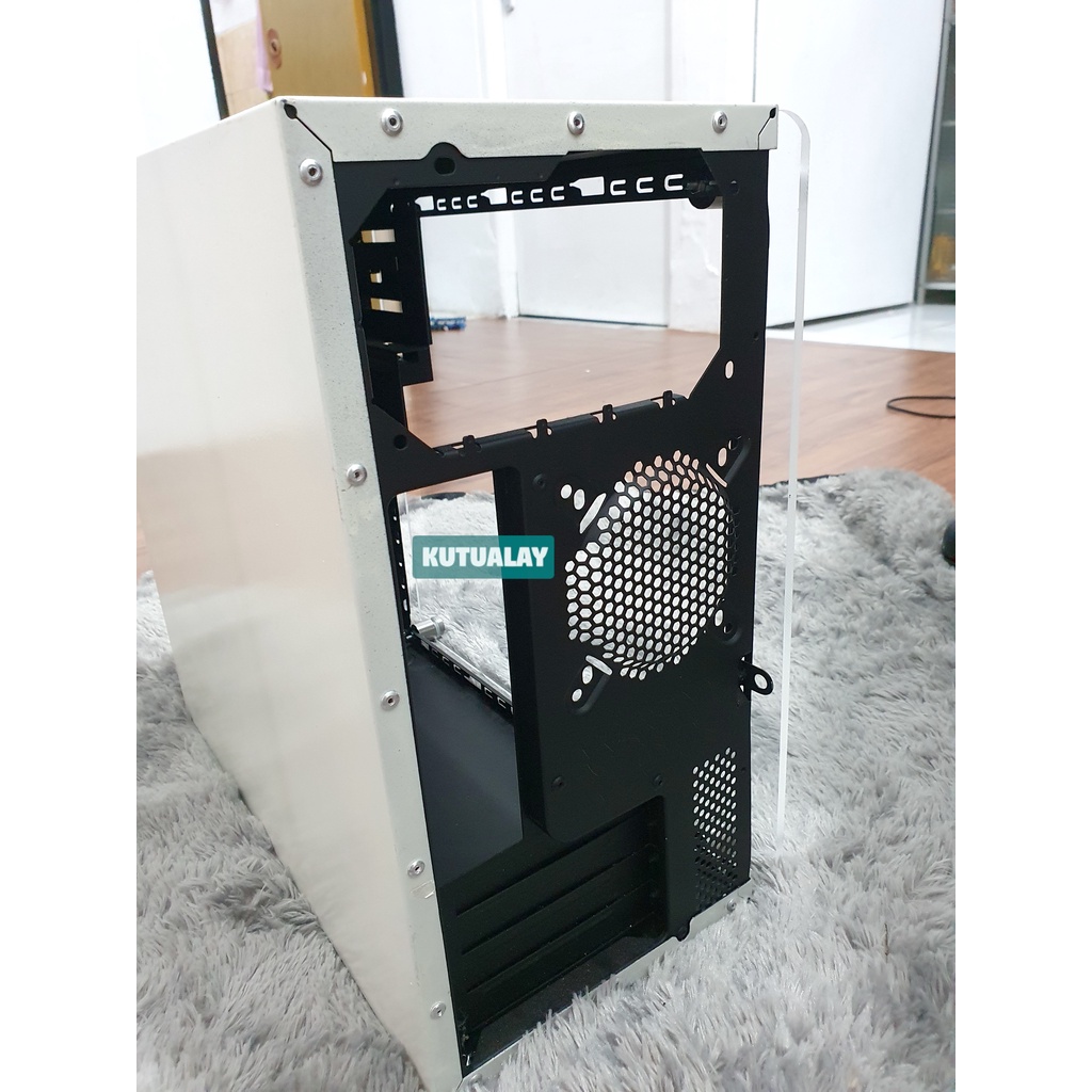 Casing Vintage Desktop ATX CPU Jadul Retro Custom Akrilik Retrobright