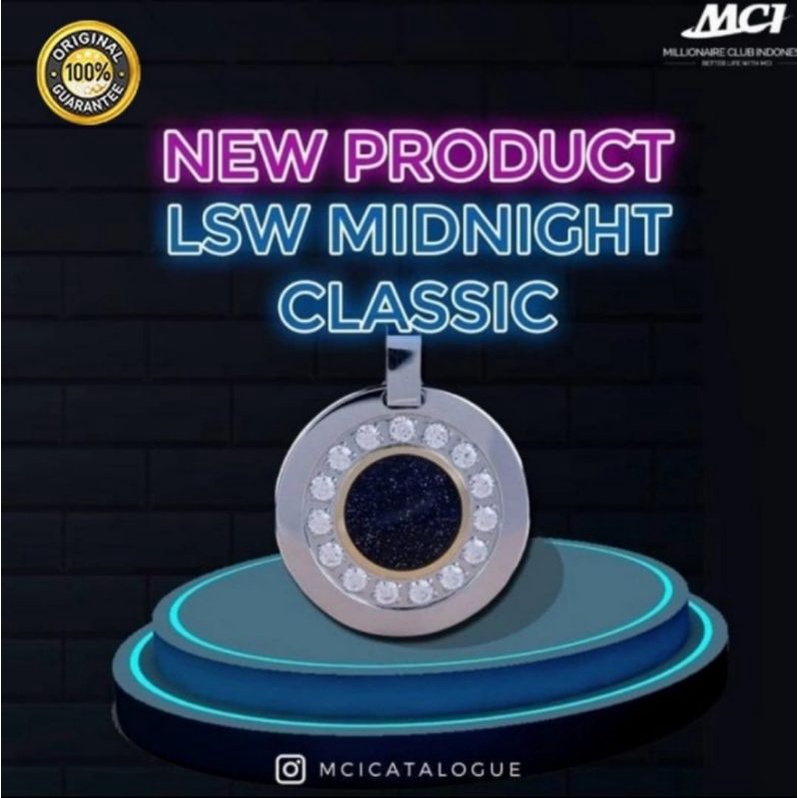 Kalung Kesehatan LSW Midnight Classic Original MCI