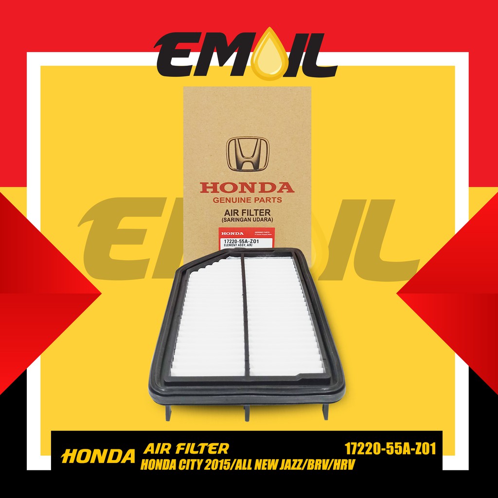 FILTER UDARA HONDA CITY 2015 ALL NEW JAZZ BRV HRV , 55A z01