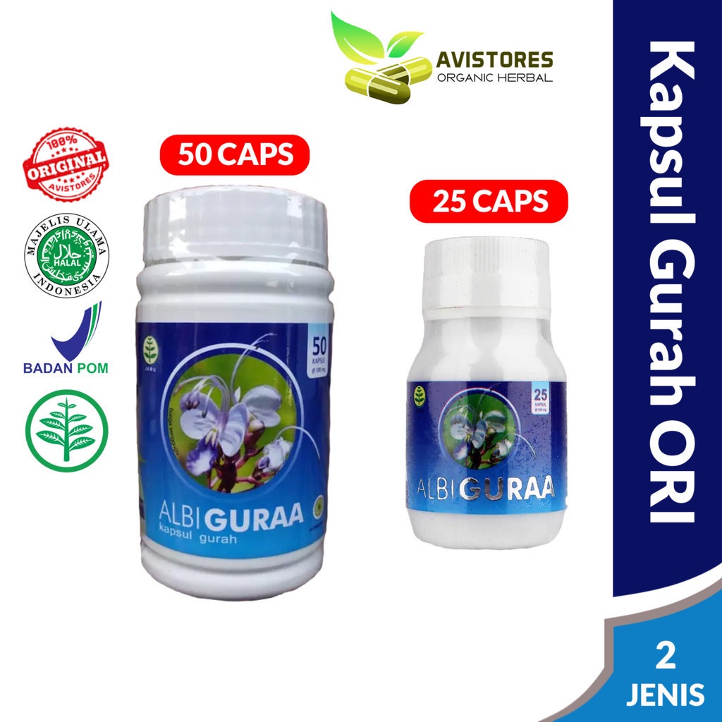 Jual Kapsul Gurah Albiguraa Obat Sinusitis Flu Asma Sesak Nafas Alergi