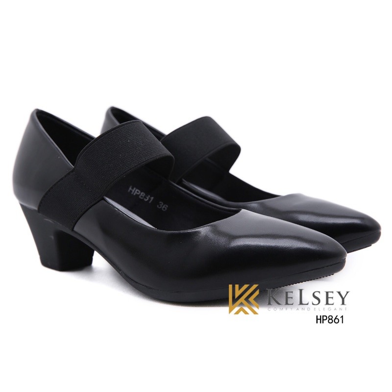 (Kelsey Sepatu Heels 6cm  Wanita  / Sepatu Kerja Wanita  HP861