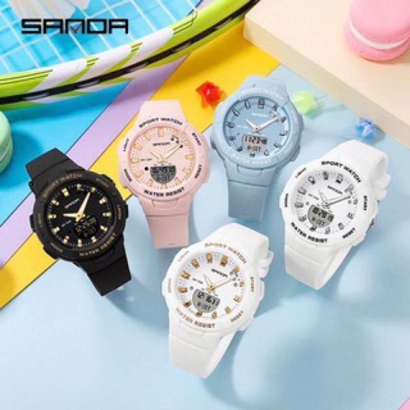 JAM TANGAN WANITA SANDA ORIGINAL ANTI AIR