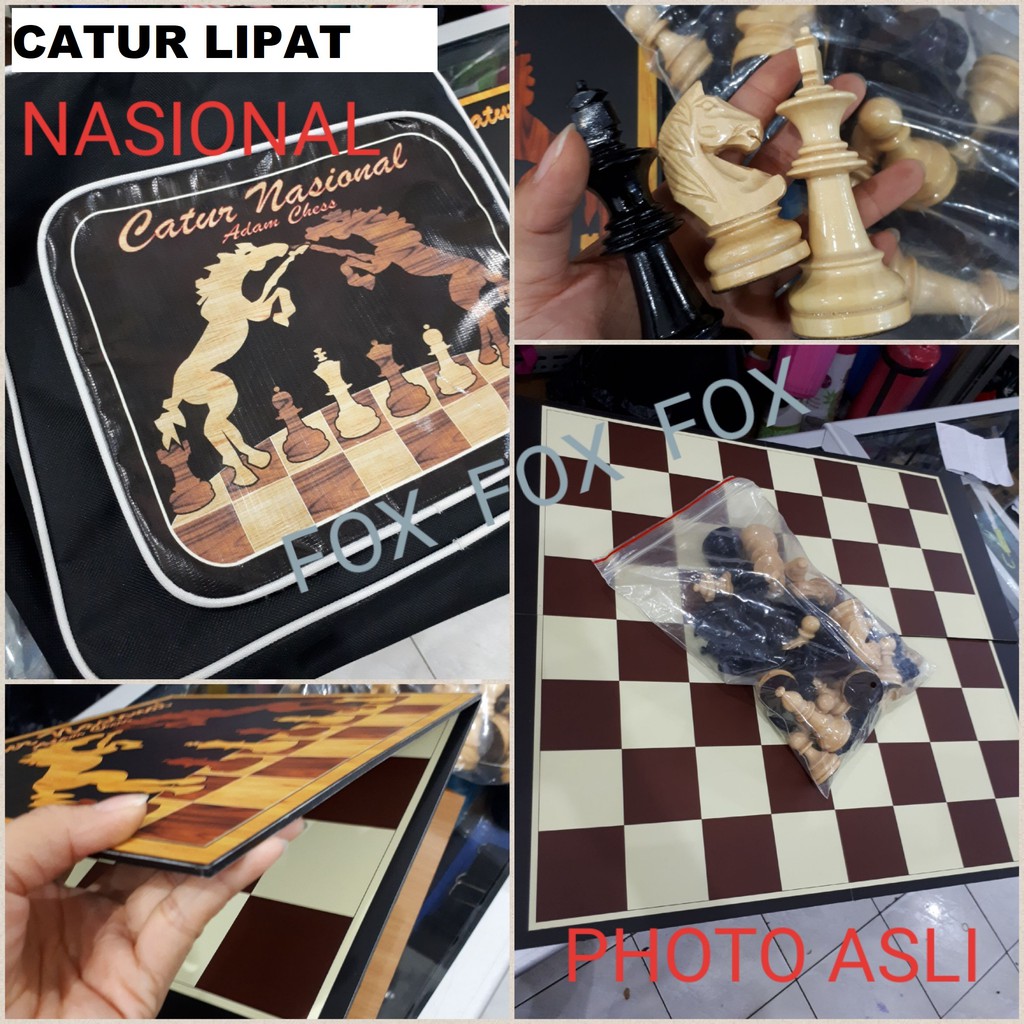 DNDCOLL- CATUR Lipat NASIONAL/ CATUR PROFESSIONAL/ CATUR LIPAT PORTABLE/ CATUR TADING