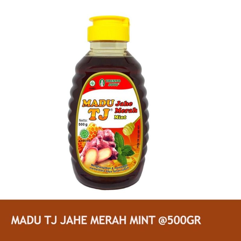 Madu TJ 500 gr Madu Kesehatan Daya Tahan Tubuh ORIGINAL-BPOM