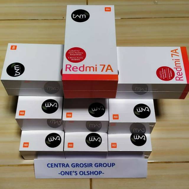 XIAOMI REDMI 7A GARANSI RESMI TAM RAM 2GB/16GB NEW SEGEL GLOBAL
